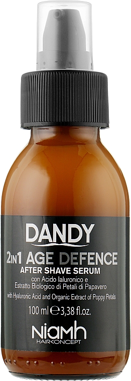 Сироватка після гоління - Dandy 2 in 1 Age Defence Aftershave Serum — фото N1