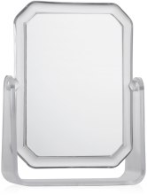 Двухстороннее прямоугольное косметическое зеркало, 15х11 см - Titania — фото N1