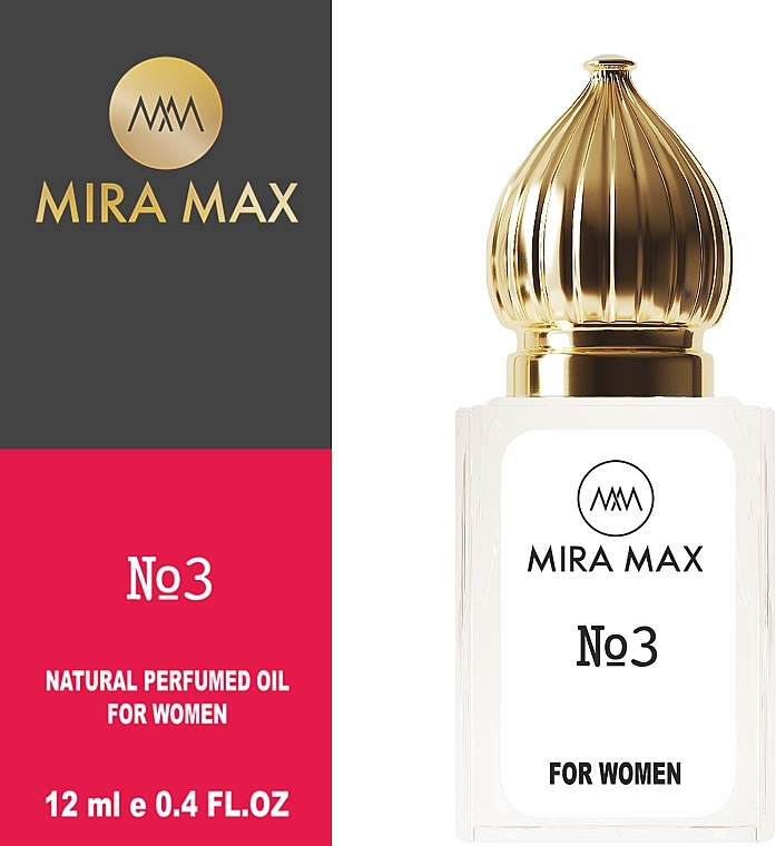 Mira Max №3 - Парфюмированное масло для женщин — фото N1