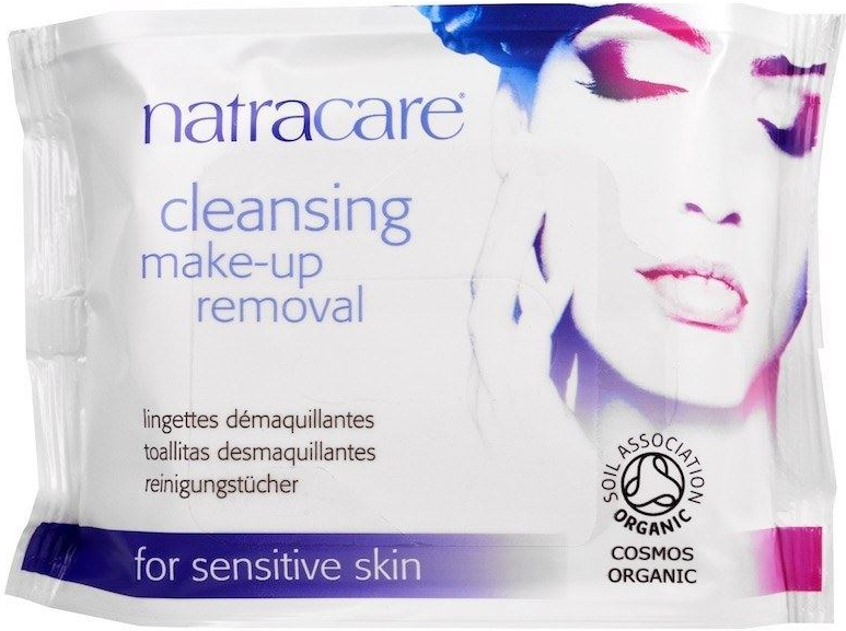 Вологі серветки для демакіяжу - Natracare Cleansing Make-Up Removal Wipes — фото N1
