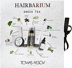 Духи, Парфюмерия, косметика Набор - Tomas Arsov Hairbarium Green Tea (shmp/250ml + h/cond/250ml + mask/250ml + h/oil/50ml)