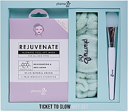 Набор - Pharma Oil Ticket To Glow Gift Set (mask/20g + accessories/2pcs) — фото N2