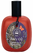Духи, Парфюмерия, косметика Масло для тела "Лаванда и розмарин" - The English Soap Company Kew Gardens Lavender & Rosemary Body Oil 