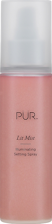 Спрей-фиксатор макияжа с эффектом сияния - Pur Lit Mist Illuminating Setting Spray — фото N1