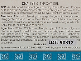 Гель для шкіри вік і шиї з нуклеопротеїдами - Spa Abyss DNA Eye&Throat Gel  — фото N3