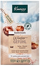 Соль для ванны - Kneipp Bath Salt Winter Feeling Saffron — фото N1