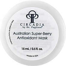 Парфумерія, косметика Антиоксидантна маска для обличчя з австралійськими ягодами - Circadia Australian Super Berry Antioxidant Mask (міні)