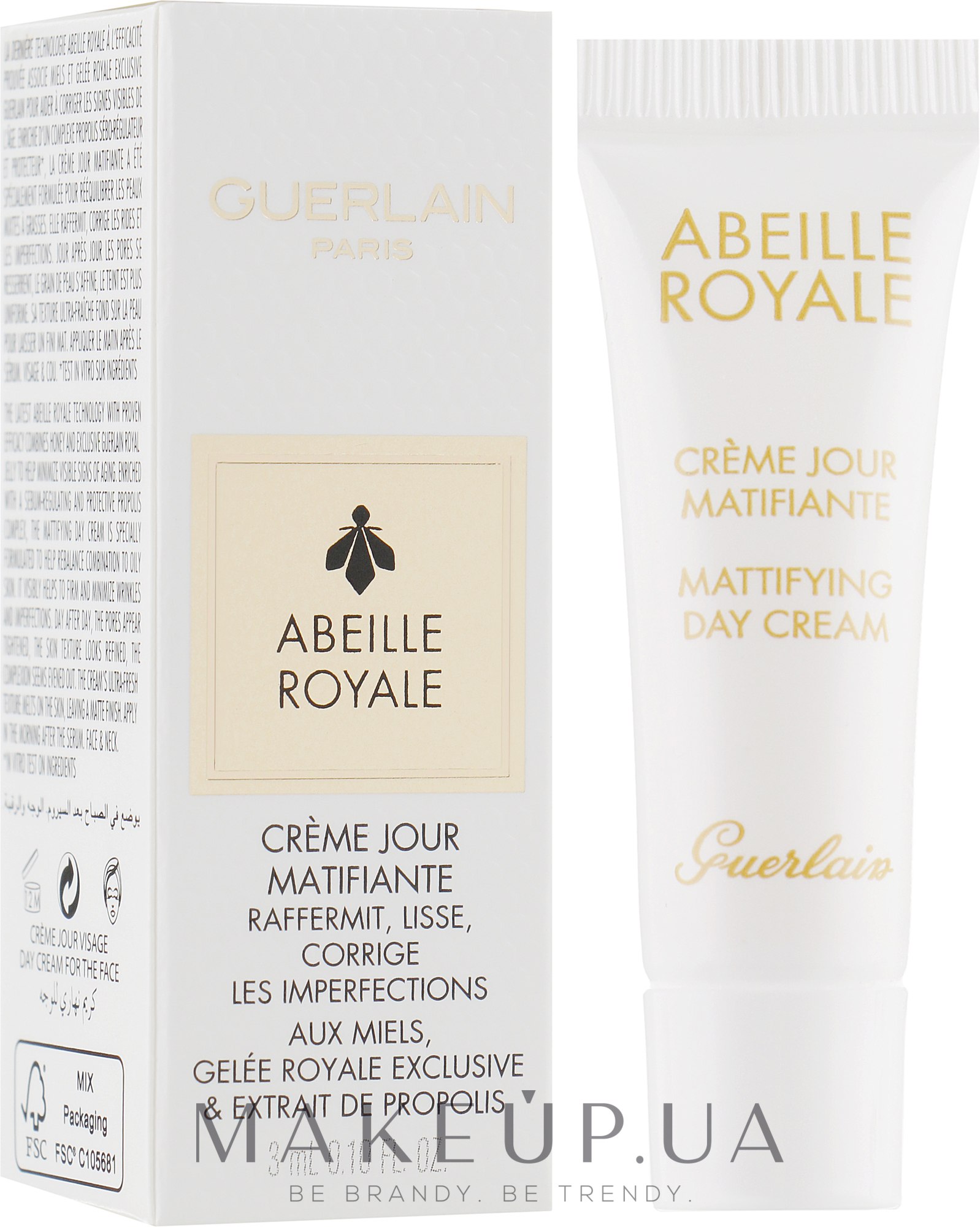 Guerlain abeille Royale Mattifying Day Cream firms, smoothes