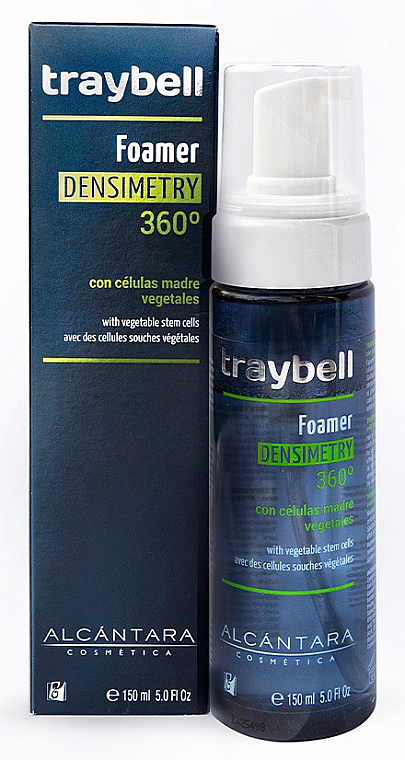 Шампунь-пена для волос - Alcantara Cosmetica Traybell Densimetry Foamer Shampoo — фото N1