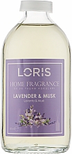 Аромадиффузор "Лаванда и мускус" - Loris Parfum Home Fragrance Reed Diffuser — фото N3