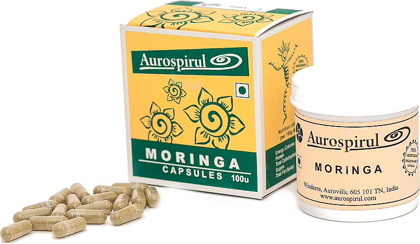 Харчова добавка "Моринга" - Moma Aurospirul Moringa — фото N1