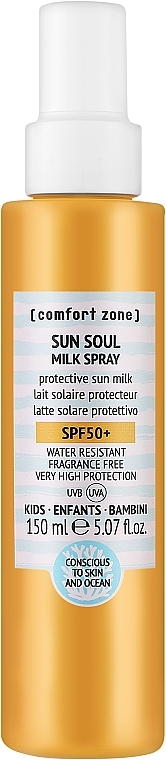 Молочко солнцезащитное SPF 50+, детское - Comfort Zone Sun Soul Milk Kids SPF 50+ — фото N1