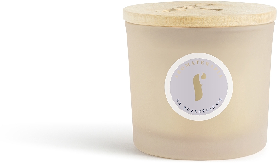 Ароматическая свеча в стакане "Лаванда" - Flagolie Fragranced Candle Lavender Relax — фото N1