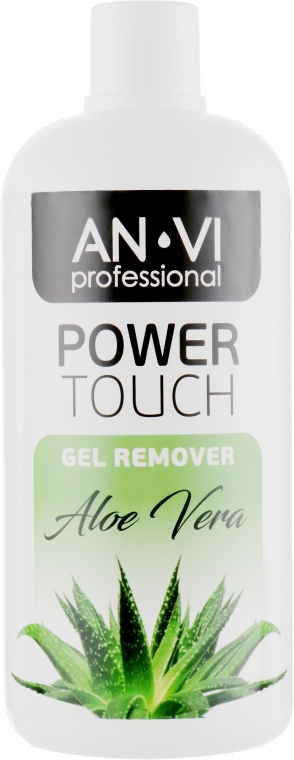 Средство для снятия гель-лака "Алоэ" - AN-VI Professional Power Touch Gel Remover Aloe Vera — фото N1