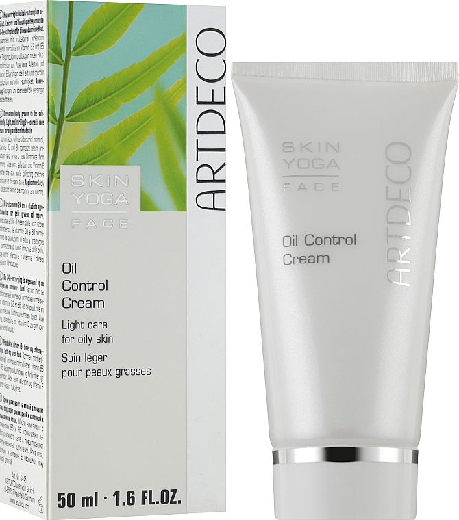 Увлажняющий крем для лица - Artdeco Skin Yoga Face Oil Control Cream  — фото N2