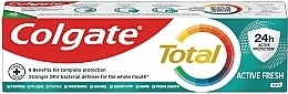 Зубна паста Тотал "Довготривала свіжість" комплексна антибактеріальна - Colgate Total — фото N8