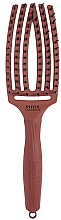Щітка для волосся - Olivia Garden Finger Brush Combo Chocolate — фото N1