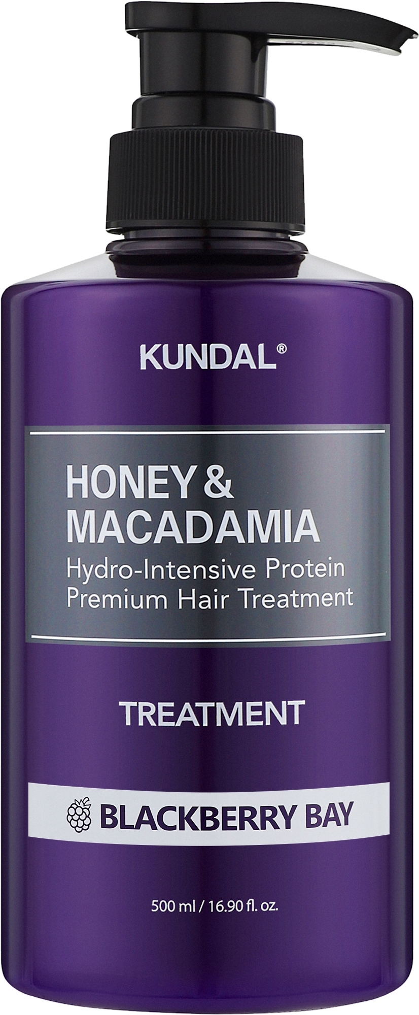 Кондиционер для волос "BlackBerry Bay" - Kundal Honey & Macadamia Treatment  — фото 500ml