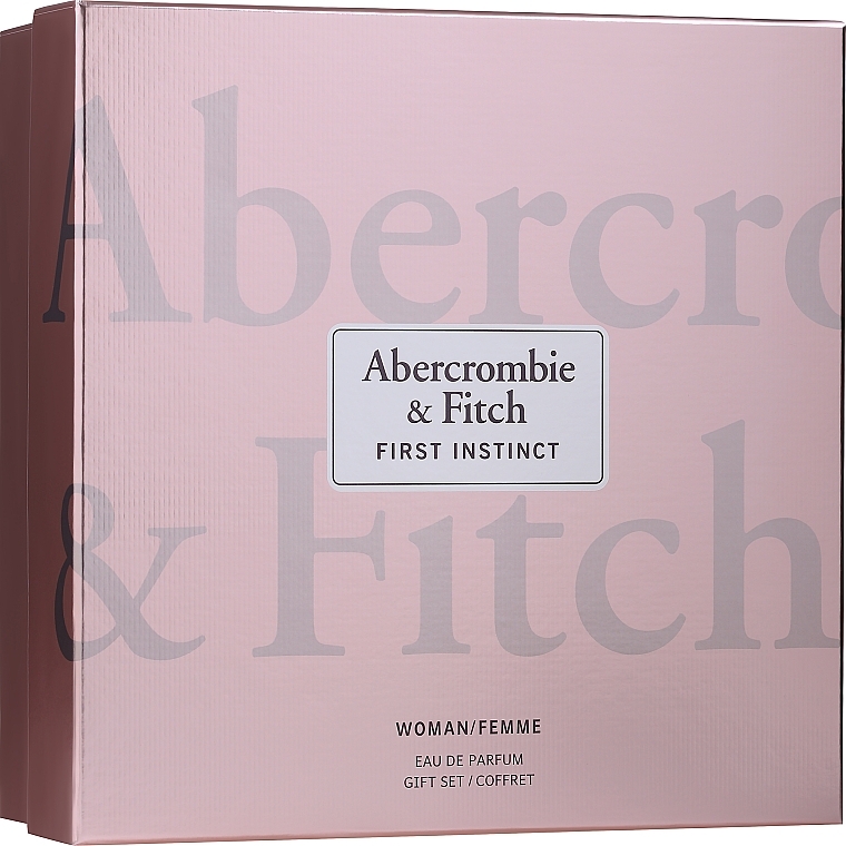 Abercrombie & Fitch First Instinct - Набір (edp/100ml + edp/15ml + b/lot/200ml) — фото N2
