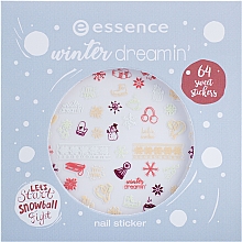 Парфумерія, косметика Наклейки для нігтів - Essence Winter Dreamin Nail Sticker