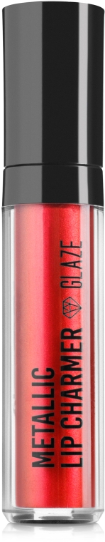 Жидкая глянцевая помада - Flormar Metallic Lip Charmer Glaze — фото N1