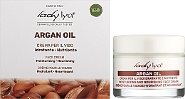 Крем для обличчя живильний з аргановою олією - Lady Lya Face Cream * — фото N1