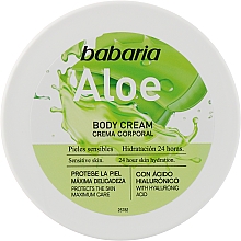 Духи, Парфюмерия, косметика Крем для тела "Алоэ" - Babaria Aloe Body Cream