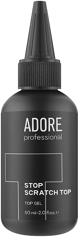 Топ для гель-лака сверхпрочный, с дозатором - Adore Professional Stop Scratch Top