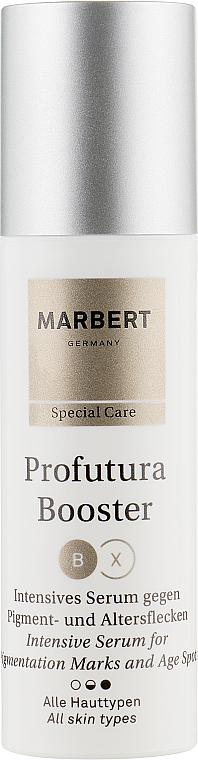 Омолоджувальна сироватка проти пігментних і вікових плям - Marbert Special Care Profutura Booster Serum — фото N1