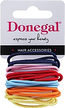 Резинки для волос тонкие, FA-9582, 24 шт - Donegal — фото N1
