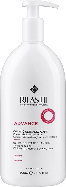 Шампунь ультраделикатный - Cumlaude Rilastil Advance Ultradelicated Shampoo — фото N1