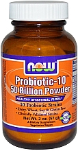 Пробіотик-10, 50 мільярдів, порошок - Now Foods Probiotic-10, 50 Billion Powder — фото N2