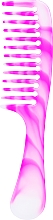 Парфумерія, косметика Гребінець з ручкою, 60427, рожевий - Top Choice