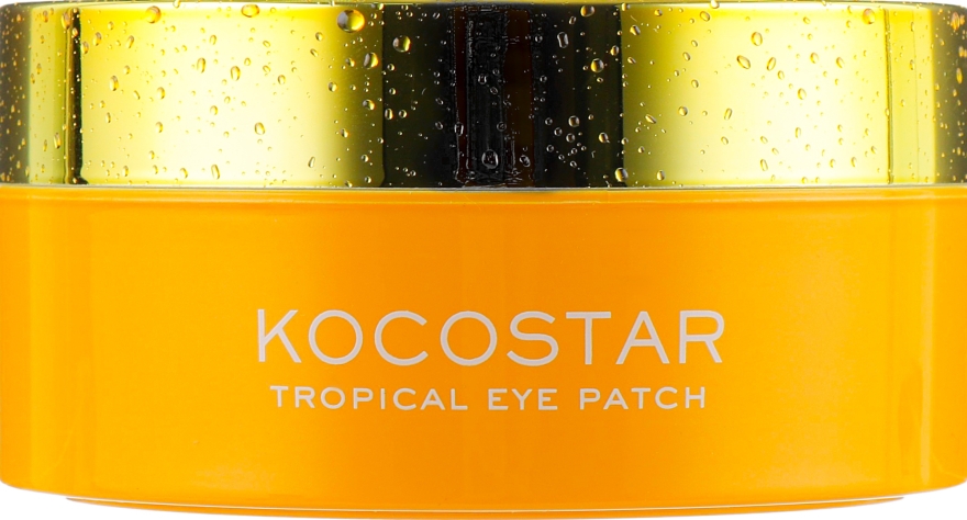 Гідрогелеві патчі для очей "Тропічні фрукти. Манго" - Kocostar Tropical Eye Patch Mango — фото N4