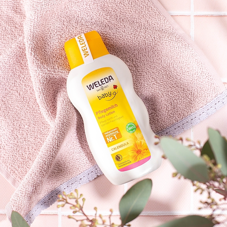 Календула детское молочко для тела - Weleda Baby Calendula Body Lotion — фото N3