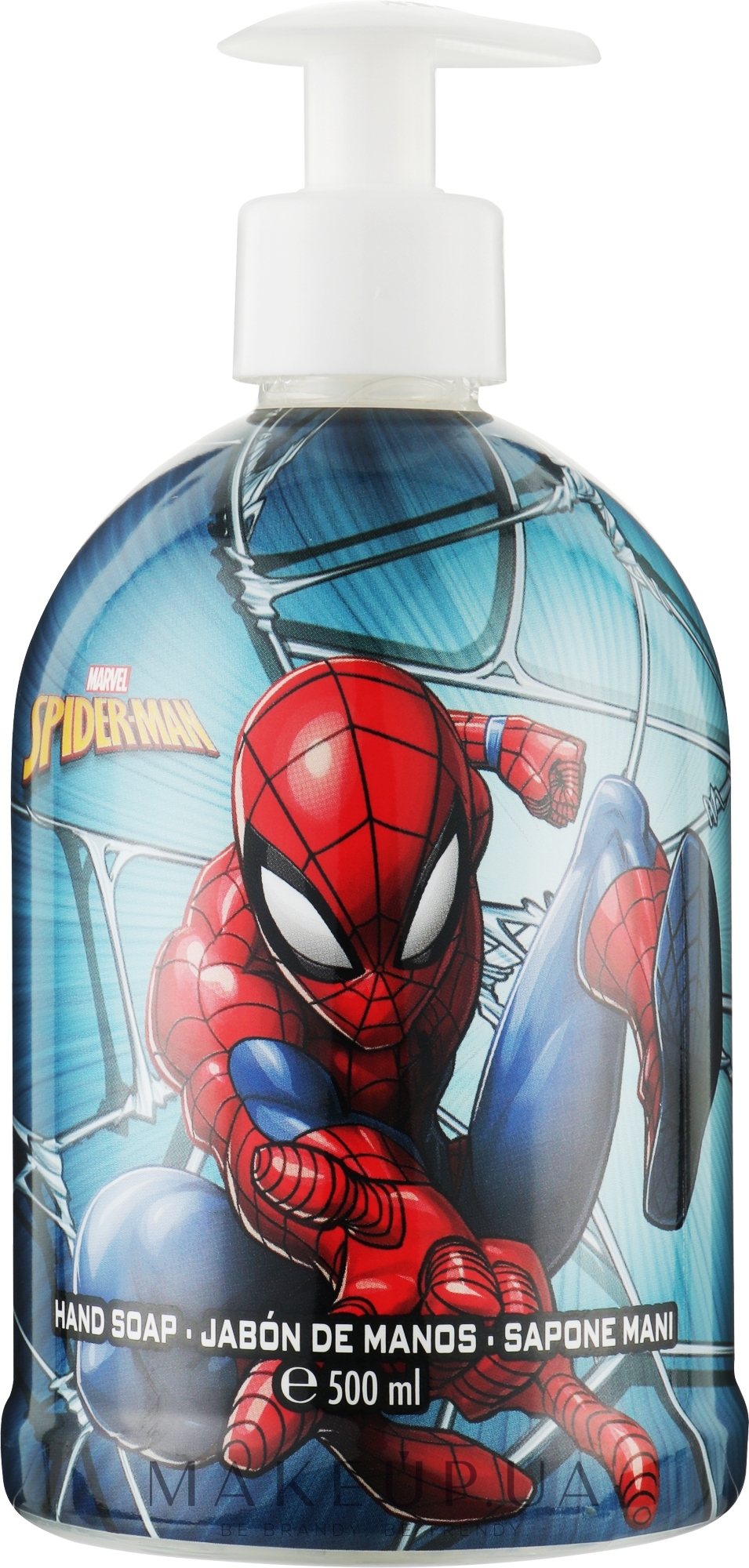 Жидкое мыло для рук - Air-Val International Spider-Man Hand Soap — фото 500ml