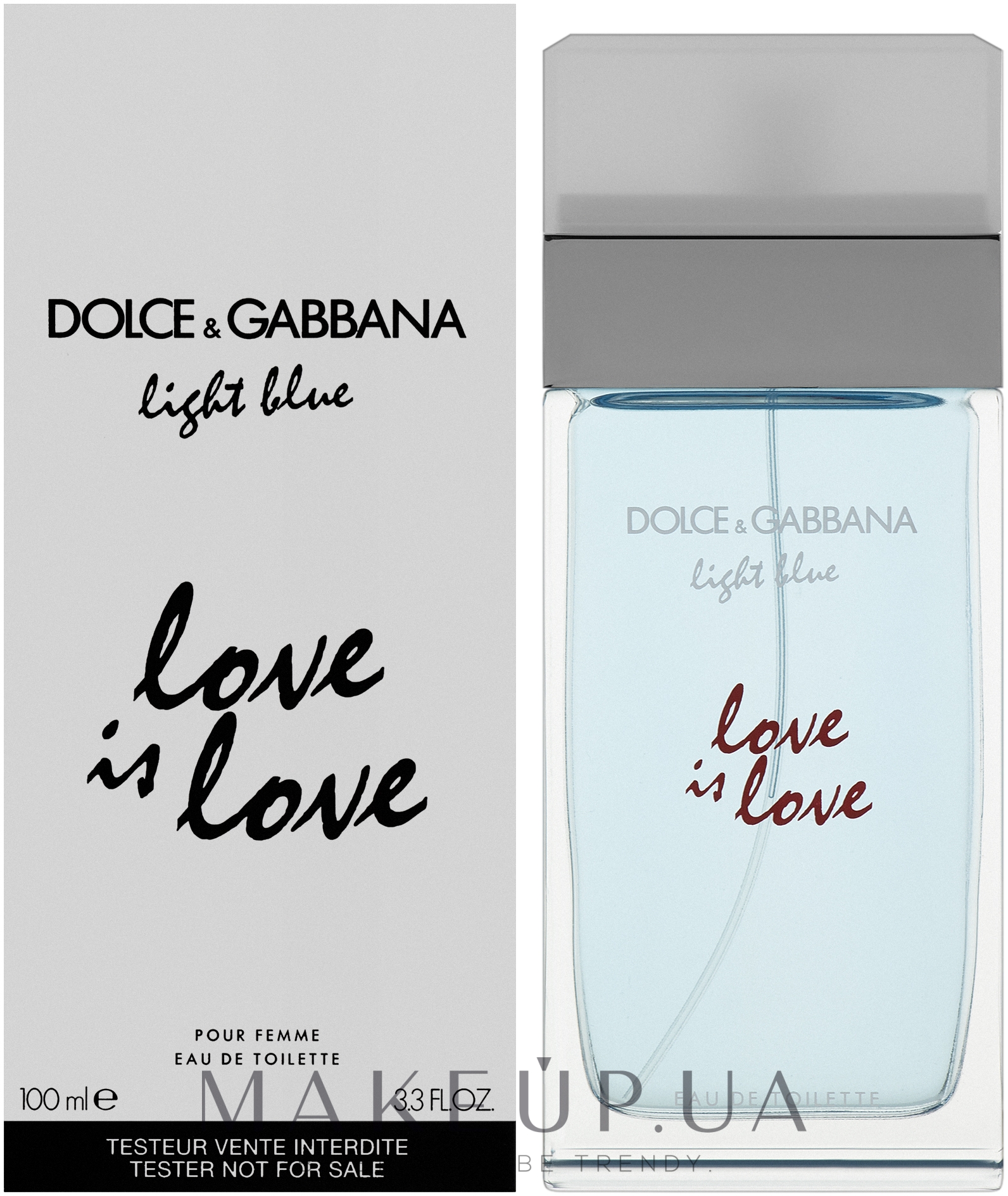Dolce & Gabbana Light Blue Love is Love Pour Femme - Туалетная вода (тестер без крышечки) — фото 100ml