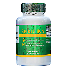 Духи, Парфюмерия, косметика Пищевая добавка "Спирулина" капс. №100 - NCB Spirulina 