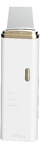 Апарат для ультразвукового очищення шкіри - Xiaomi InFace EMS Lifting Ion+ CF-06F White — фото N3
