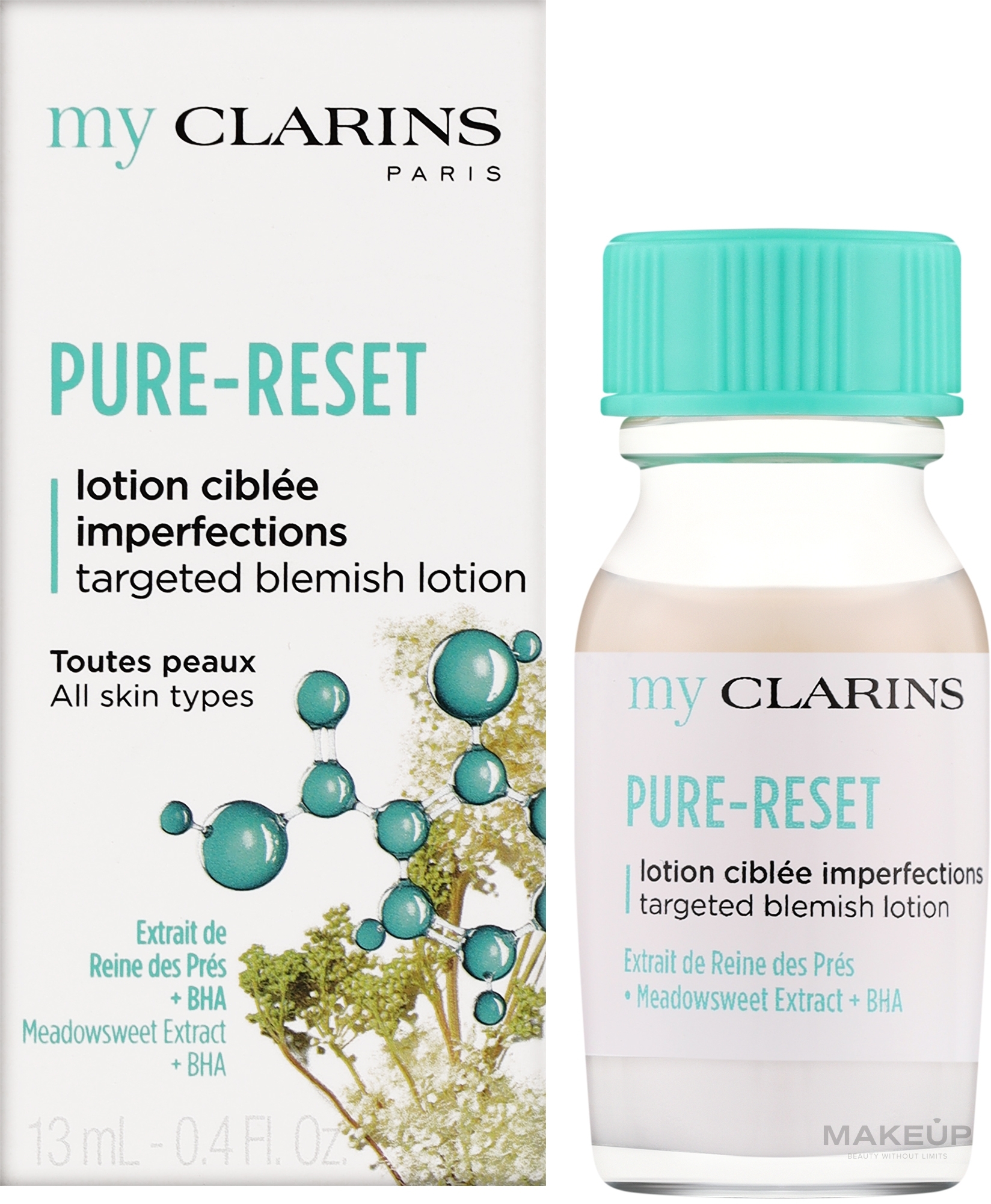 Очищувальний лосьйон для обличчя - Clarins My Clarins Pure-Reset Targeted Blemish Lotion — фото 13ml