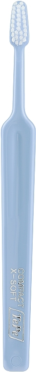 Зубна щітка, екстрам'яка, блакитна - TePe Compact X-Soft Toothbrush — фото N1