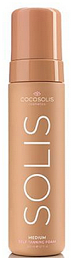 Пенка для загара тела - Cocosolis Cocosolis Dark Self Tanning Foam Medium — фото N1