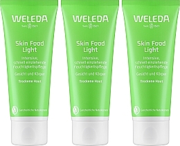 Набір - Weleda Skin Food Light Multipack (3x75ml) — фото N2