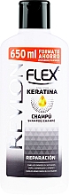 Шампунь для поврежденных волос - Revlon Flex Keratin Shampoo — фото N1