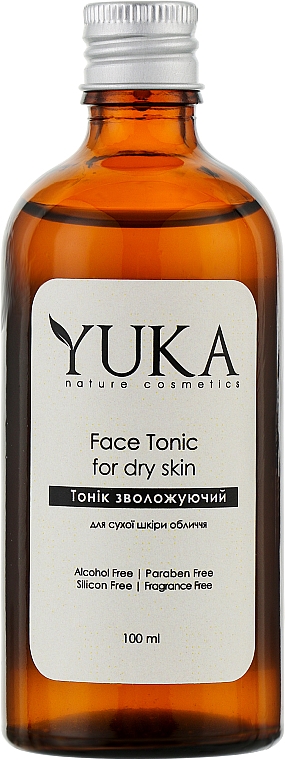 Тонік зволожувальний для сухої шкіри обличчя - Yuka Face Tonic For Dry Skin — фото N1