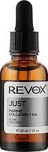 Сыворотка для лица с морским коллагеном и гиалуроновой кислотой - Revox B77 Just Marine Collagen + HA Algae Solution — фото N1