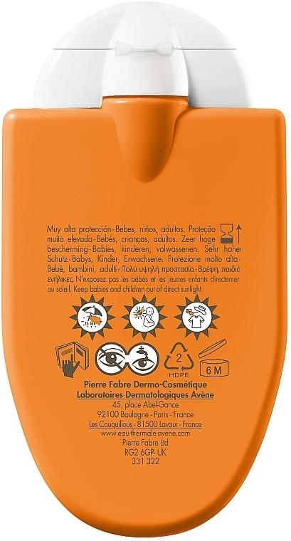 Термальная вода - Avene Protection Solaire Eau Thermale SPF 50+ — фото N2