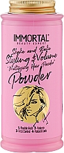 Пудра для волосся жіноча - Immortal Infuse Pink Powder Wax — фото N1