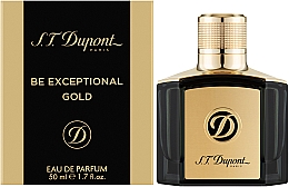 S.T. Dupont Be Exceptional Gold - Парфюмированная вода — фото N2