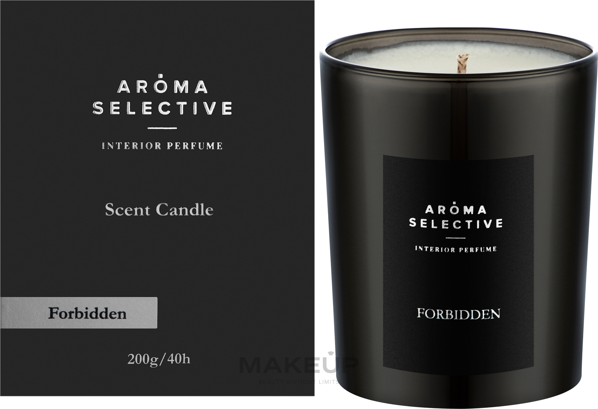 УЦЕНКА Ароматическая свеча "Forbidden" - Aroma Selective Scented Candle * — фото 200ml